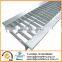 Hot galvanized steel welded bar grating cover board for floor drain channel