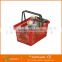 iron supermarket basket with wheels shopping carts for seniors bag carrier plastic shopper bags