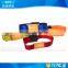 Custom nylon rfid bracelet control used in bus
