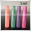 5ml colorful perfume pen/pp spray bottle