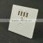 The wall usb charging socket adaptator wall socket with 4 usb