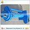 Submersible sewage slurry pumping machine with agitator