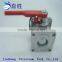 Manufacure Supply Aluminium Flange Ball Valve with Handle