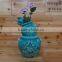 Ceramic Flower Vase And Pot With Bird Decoration