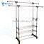 New design garment rack, dryer with whees , cheap clothes rack