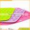 Small Smooth Angle Square Silicone Placemat Cup Mat Coaster Place Mat