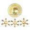 Fidget Spinner EDC Focus Toy Stress and Anxiety Relief Toy, Custom DIY Hand Spinner Fidget Toys,Wholesale 6 Wings Brass