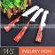 the kitchen knife set with 5 pcs