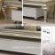 modern simple style stainless steel base marble top living room tv stand unit