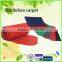 Cheap PP Polyester Ribbed Exhibition Carpet With Foam Backing