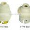 different types of B22 bakelite light socket lamp holder bulb cap types