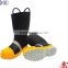 EN ISO 20345 rubber fire fighter boots with steel toe and capes