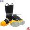 EN ISO 20345 rubber fire fighter boots with steel toe and capes