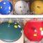 Portable Steel Volleyball Game Base Blue Yellow Green Red White Color