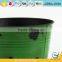Garden Iron and Zinc Powder Coated Beautiful Flower Bucket Galvanized Buckets for Flowers