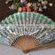 Best gift bamboo silk foldable fan