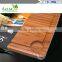 Manufacturers wholesale organic bamboo chopping block the FDA safety of kitchen cutting board