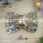 Wholesale fashion brazil lady heel crystal shoe accessory