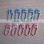 Pink and Blue 30mm No Coil Knitting Safety Pin Stitch Marker