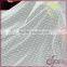 White dot design stretch tricot lace, soft french lace fabric