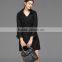 Women's European style latest design brown color double breasted fashion military long coat