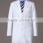 Lab coat unifrom type 65 Polyester / 35 Cotton white unisex lab coats