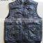 50D shining fur waistcoat man vest mens clothes stock vests