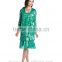3 colors long sleeve knee length mother party dress
