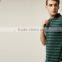 beautiful fashion design of the knit cotton men stripe polo shirt