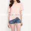 Women blank tshirt 95% cotton 5% elastane t shirt