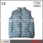 100% nylon casual body warmer light weight down vest with soft hand feeling