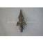 wrought iron spear points for fence