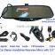 Wireless camera 3.5"TFT Bluetooth handsfree rearview mirror car kit