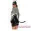 Alibaba 2016 Newly Hot Adult Women Black Sexy Burglar Cat Costume