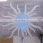 multi-colors LED lighting inflatable sun for decoration