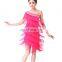 BestDance sexy blue latin dance costume dress sexy ballroom dance costume dress OEM 4 colors