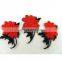Customzied design new style rose embroidery patch