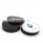 round shape table coaster tin box cork tin coaster