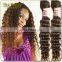 Hot Sell Popular Grade 5A Deep Curl Peruvian Hair Bundles