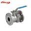 2pc jis 10k flange ball valve 4 inch