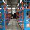 Little room for raw materials of telescopic cantilever shelf raw materials