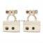 2 Car Battery Terminal Clamp Post 1/0 2 4 8 GA AWG Gauge Positive Negative Port BTZ1-2