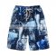 Summer Cotton and Linen Printed Pants Casual Sports Loose Large Size Quick-drying Shorts Thin Men's Beach Pants