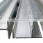 Hot dip galvanised sleeper wall C channel H post for 75mm sleepers