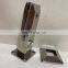 304 Stainless Steel Swimming Pool Fence Square Floor Mounted Flange Glass Spigots