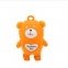 Elastic luminous cute bear squeeze toy
