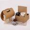 Kraft Paper Portable Cup Holder Coffee Takeaway Cup Carrier for Hot Drink