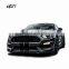 Best fitment G.T350 style bumper hood body kit for ford mustang