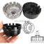 Made in China wholesale sliver and black color Forged Scion Black Oil Filter Wrench