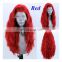 14-26 Inch Natural Wavy Blonde Long Wave Wigs Mix Synthetic Lace Front Wig Heat Resistant Fiber Human Hair Wigs Wig 5 Colors To